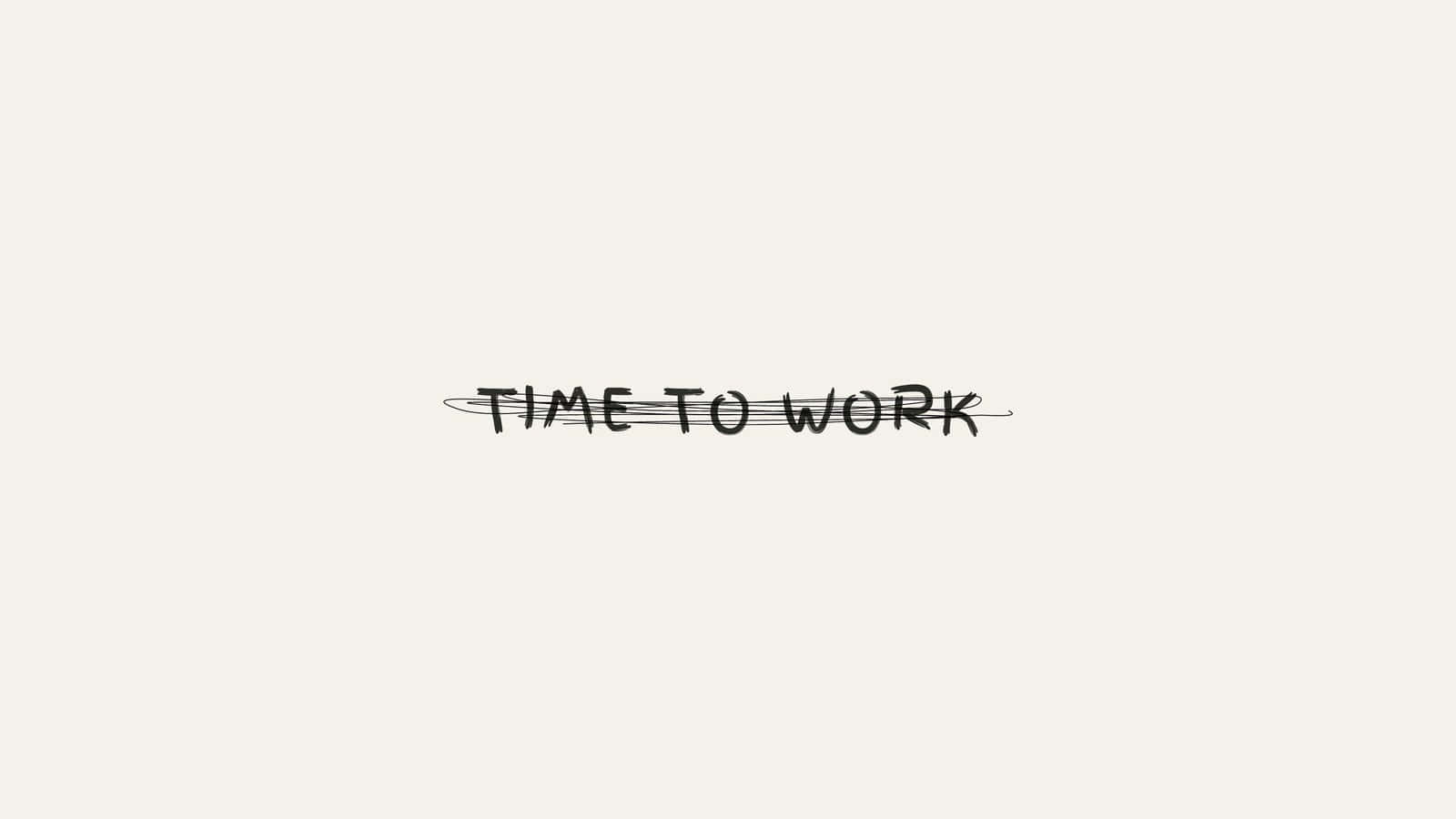 Odd Time To Work [wallpaper] Wallpaper