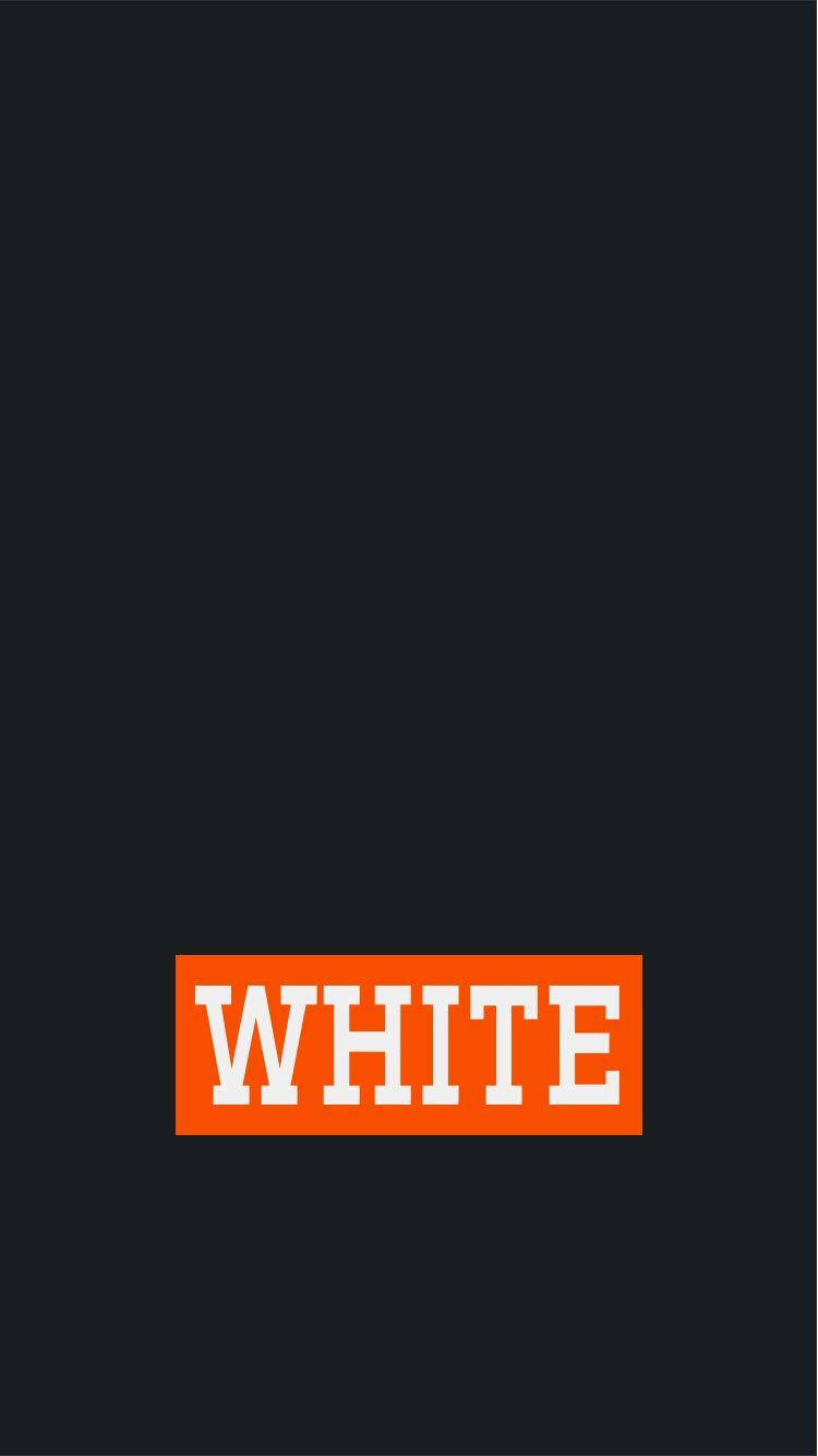 Off White In Gray Wallpaper