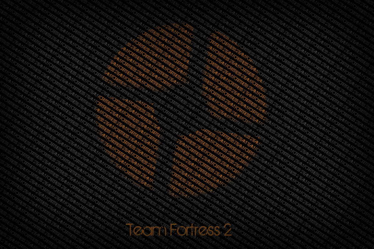 Official Logo Of The Classic, Team-based Shooter Game - Team Fortress 2. Wallpaper