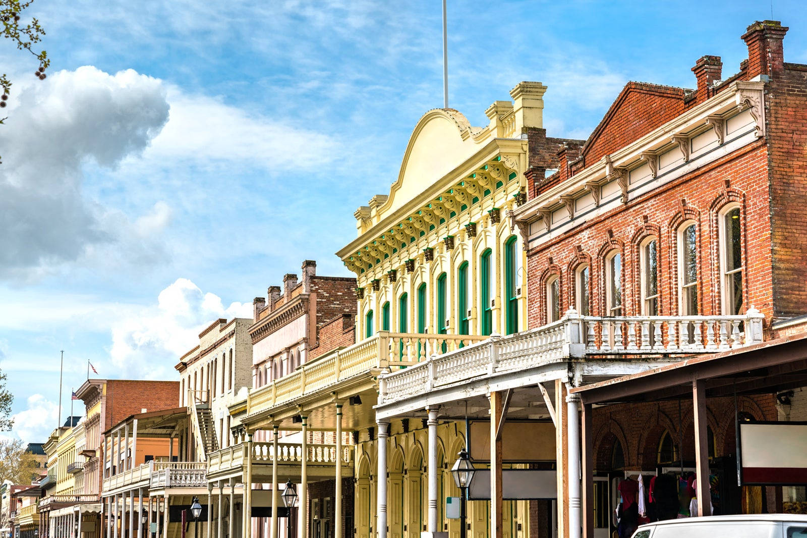 Old Sacramento Waterfront Park Wallpaper