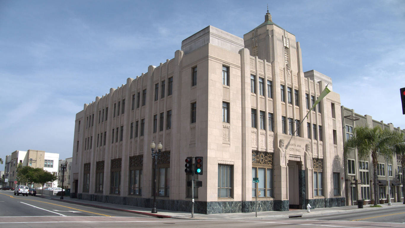 Old Santa Ana City Hall Wallpaper