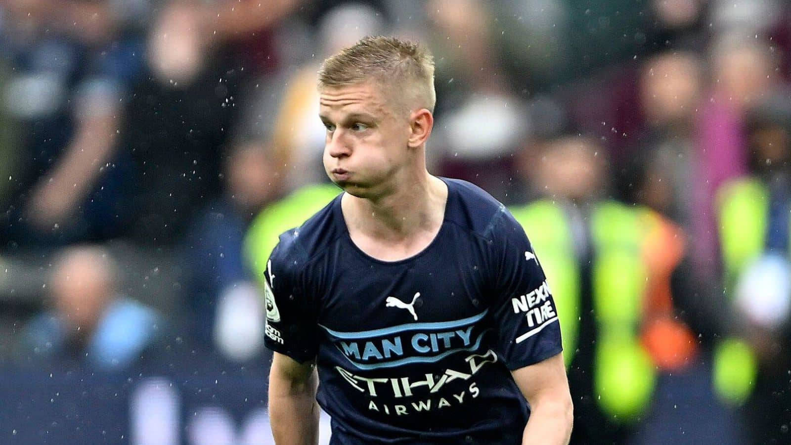 Oleksandr Zinchenko Huffing Wallpaper