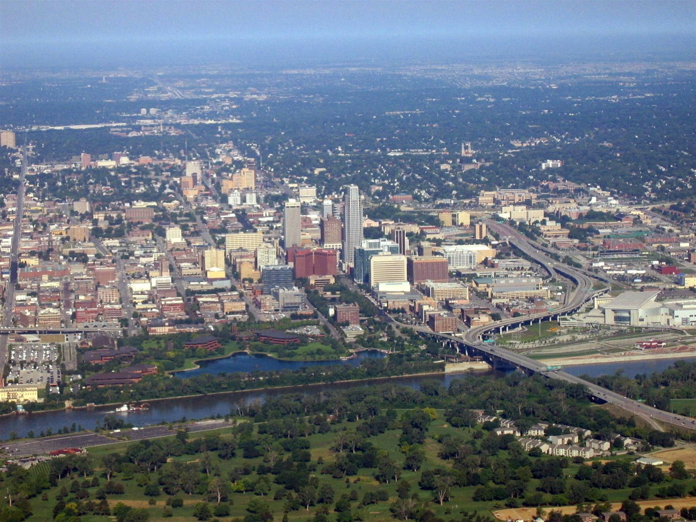 Omaha Top View Wallpaper