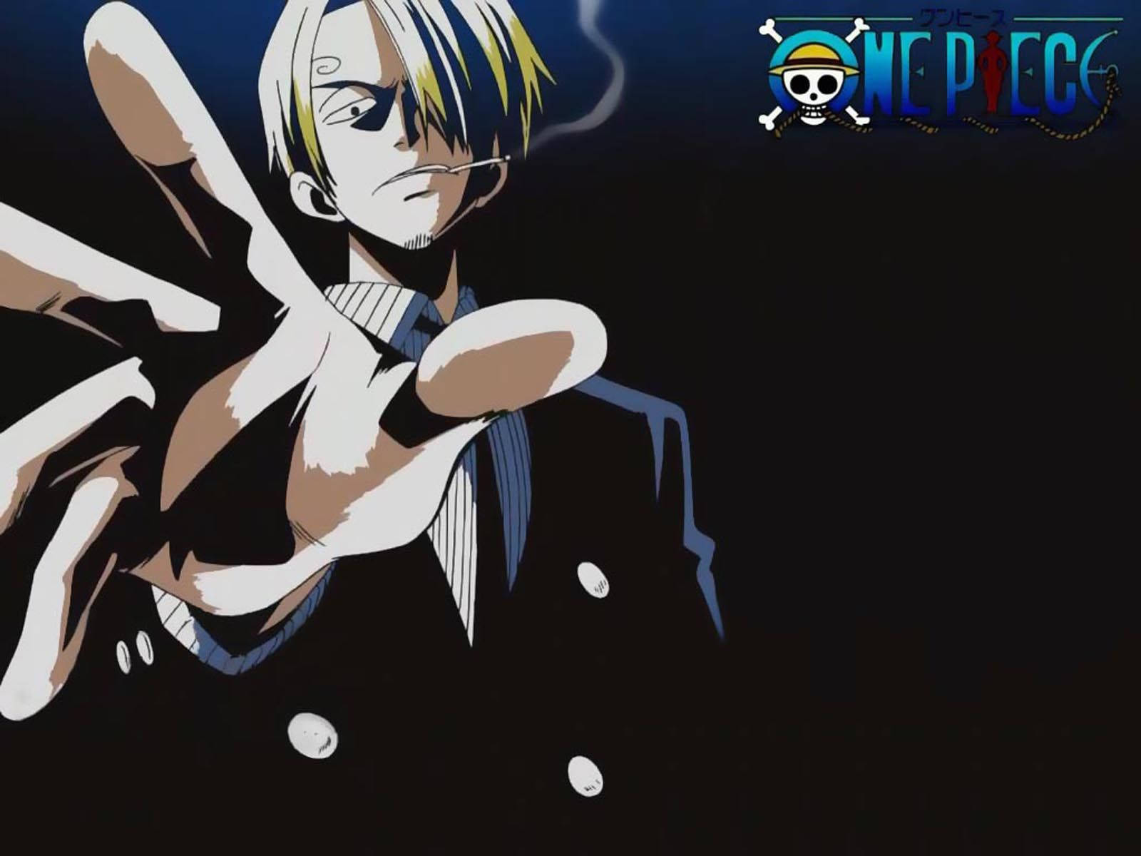 One Piece Live Sanji Smoking Wallpaper