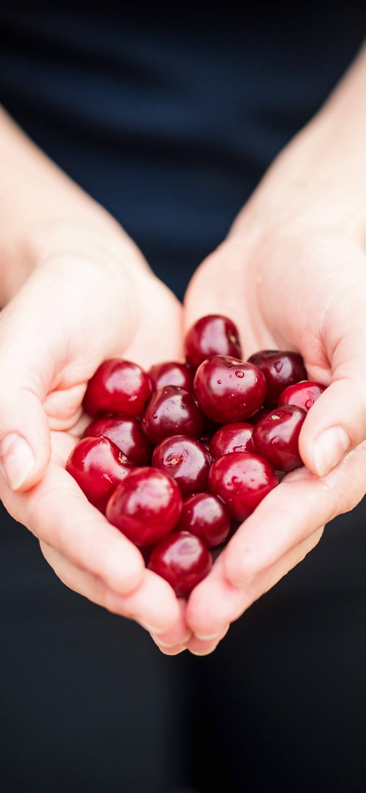 Oneplus 7 Pro Cherries Wallpaper