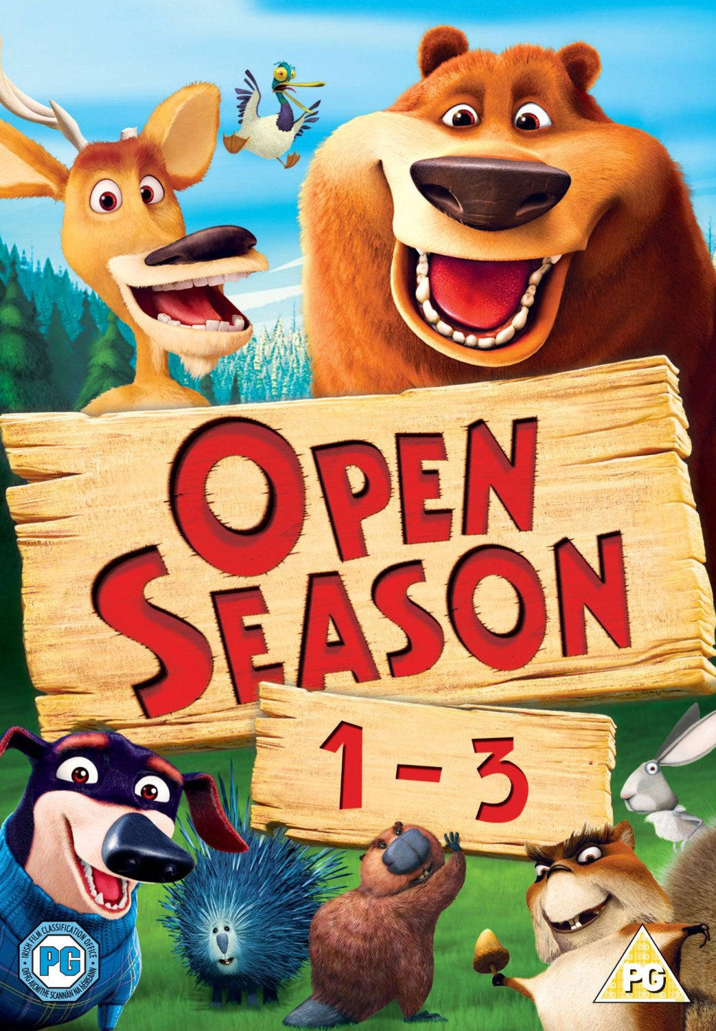 Open Season Movies One To Three Wallpaper