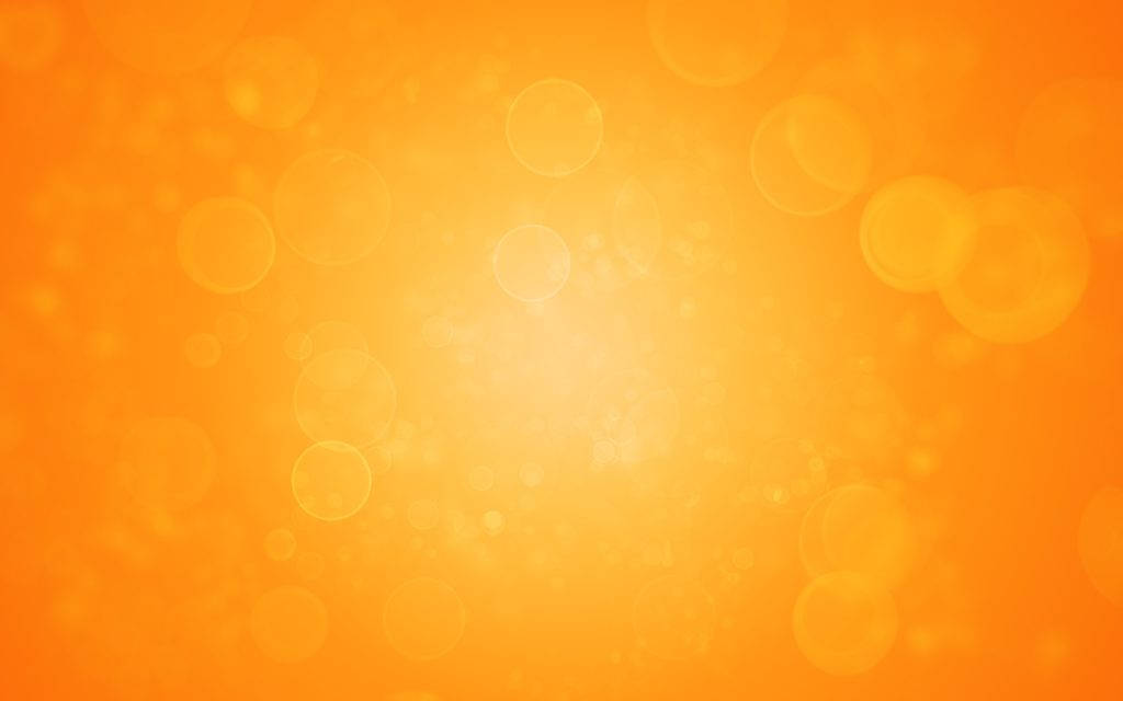 Orange And Yellow Circle Abstract Wallpaper