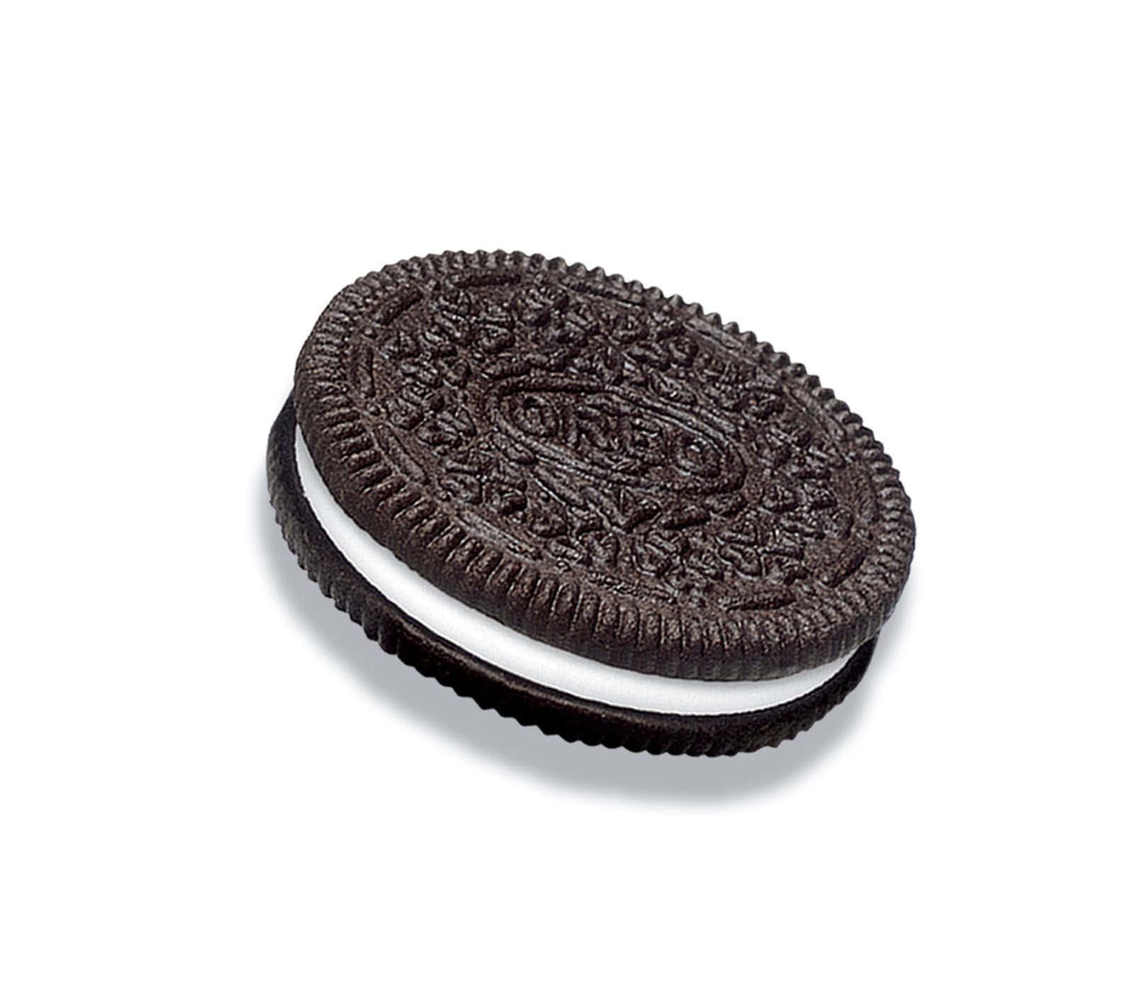 Oreo Cookie On White Background Wallpaper