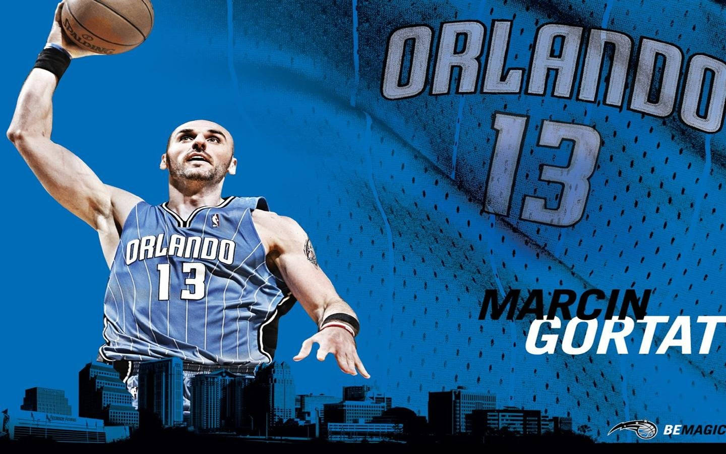 Orlando Magic Marcin Gortat Cover Wallpaper