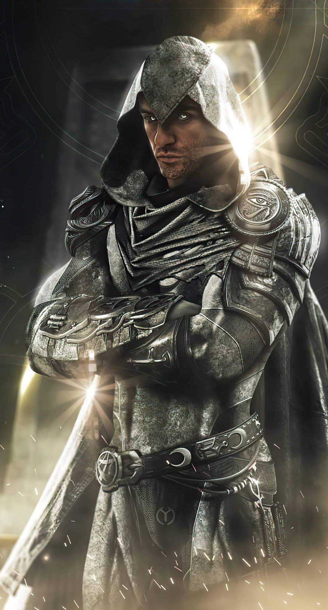 Oscar Isaac Moon Knight Phone Wallpaper