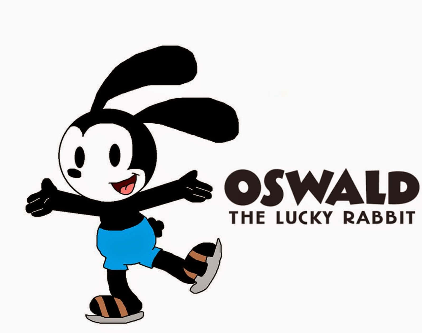 Oswald The Lucky Rabbit Cartoon Wallpaper