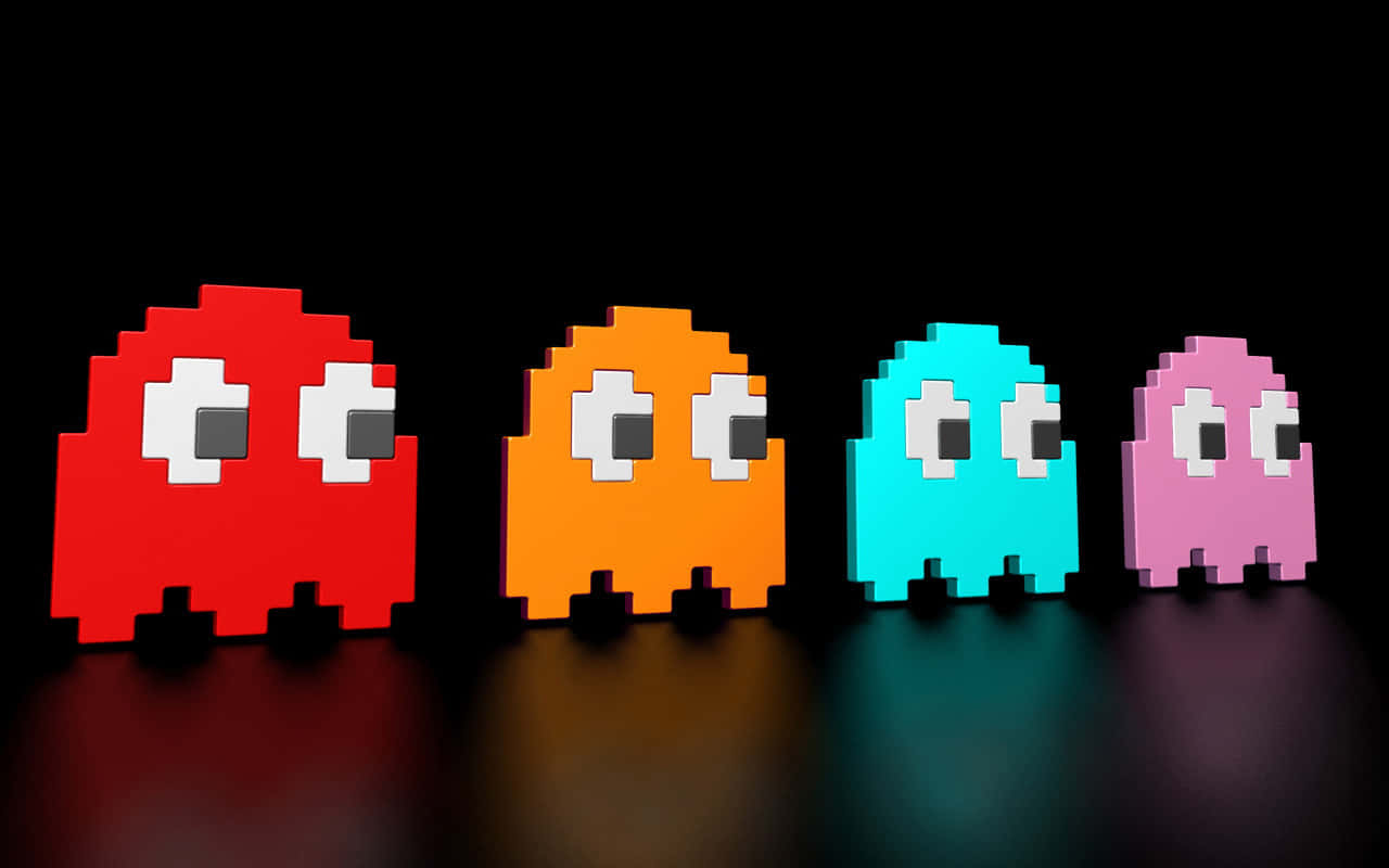 Pac Man Pixel Art Wallpapers Wallpaper