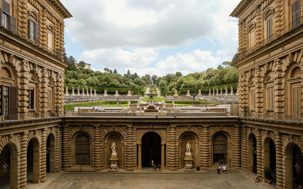 Palazzo Pitti Architecture Wallpaper