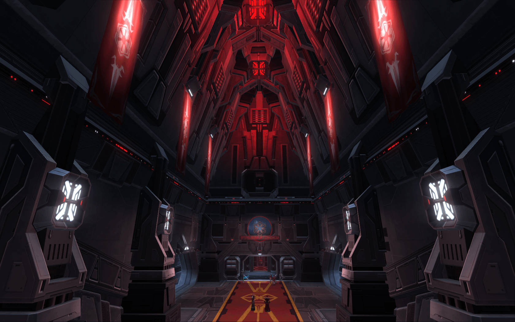 Passing Through The Sith Temple Wallpaper