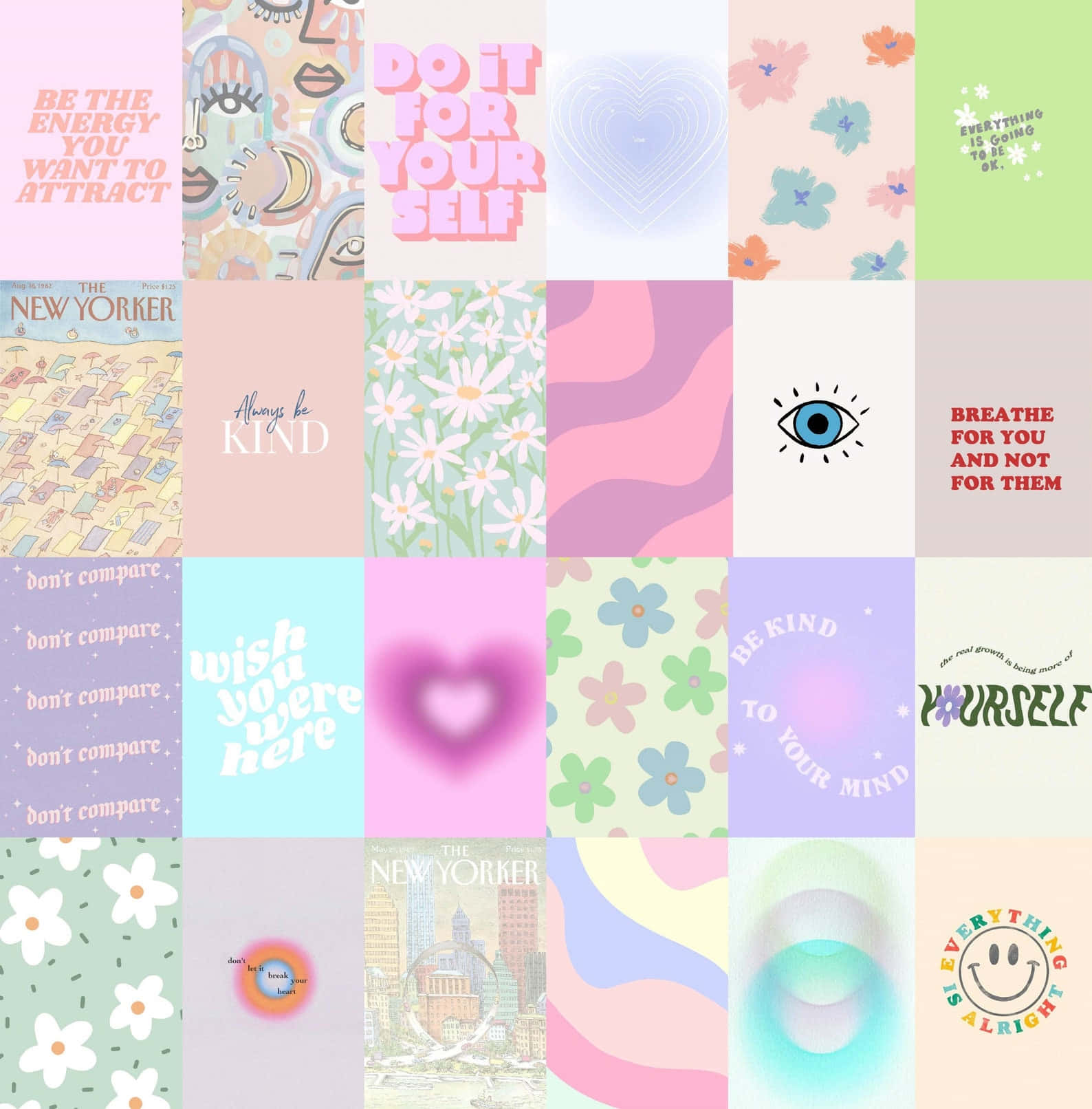 Pastel Danish Aesthetic Wallpaper