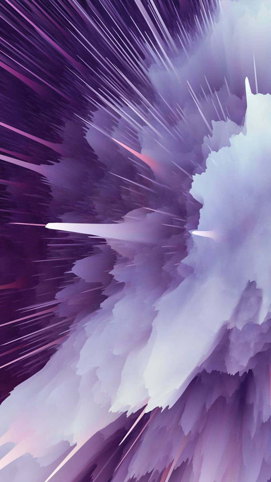 Pastel Purple Iphone Crystals Wallpaper