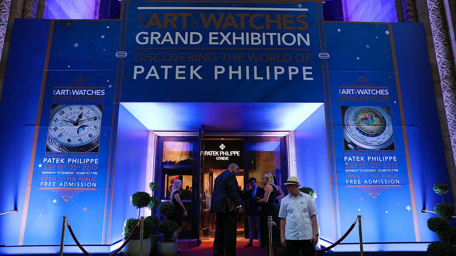 Patek Philippe Watch Exhibition Wallpaper