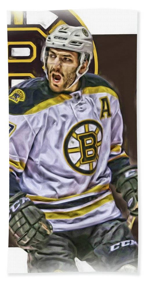 Patrice Bergeron Intense Fanart Poster Wallpaper