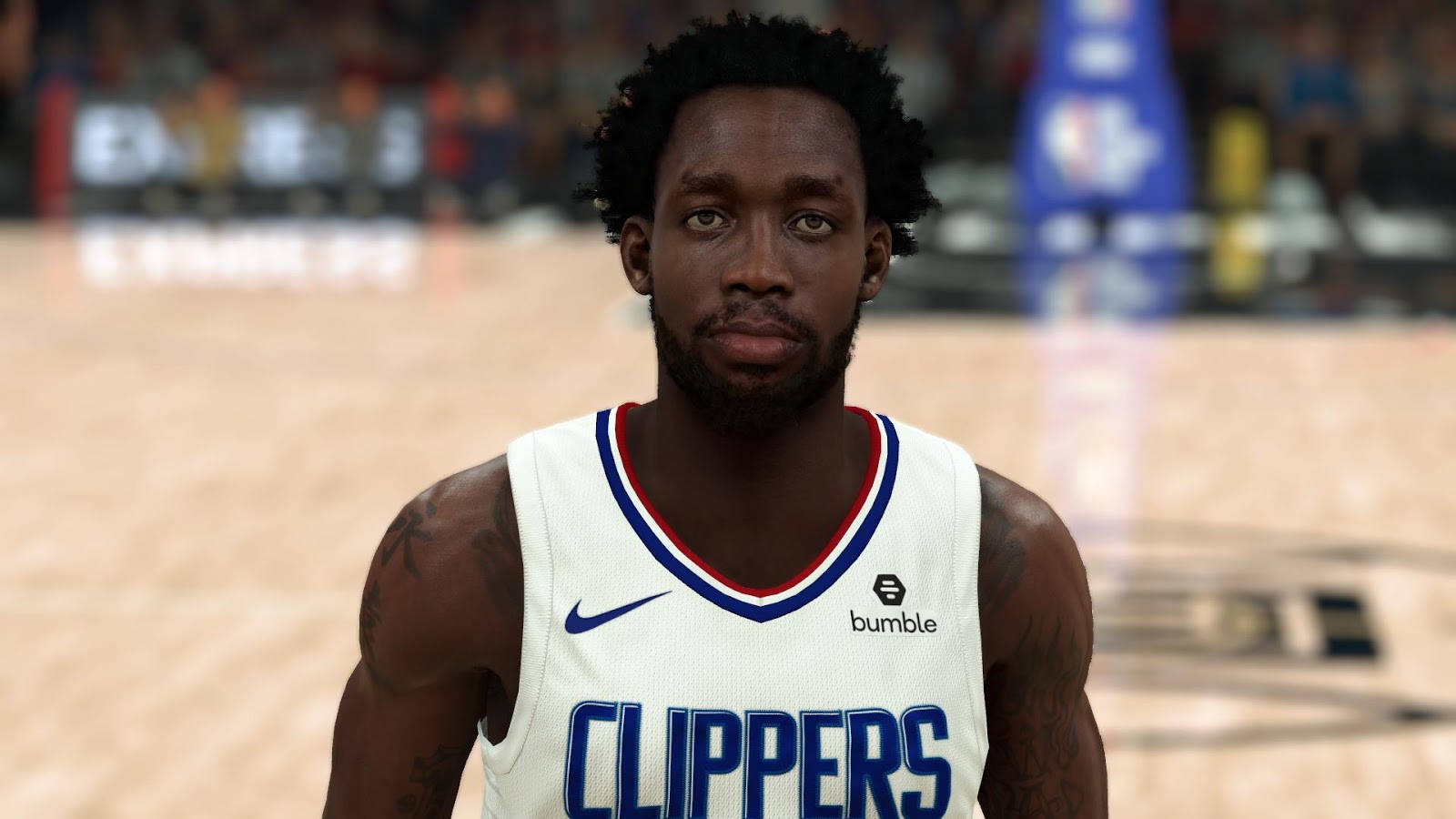 Patrick Beverly In Game Illustration Wallpaper