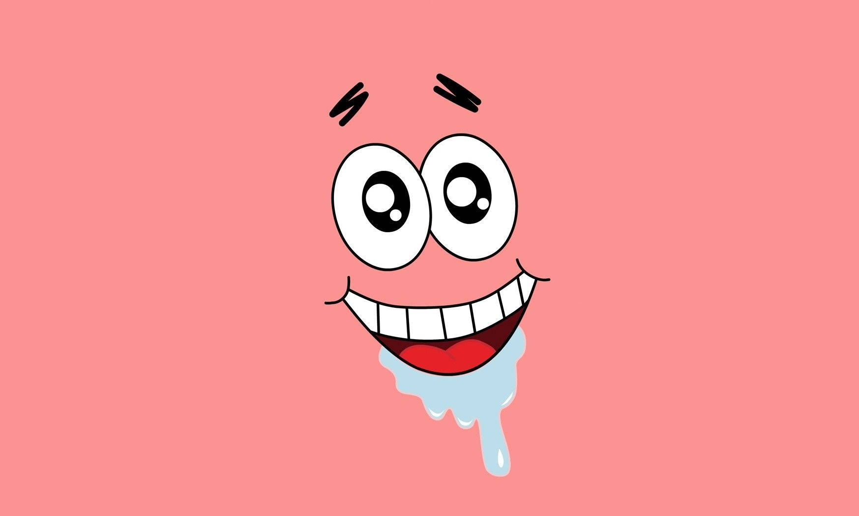 Patrick Star Pink Face Wallpaper