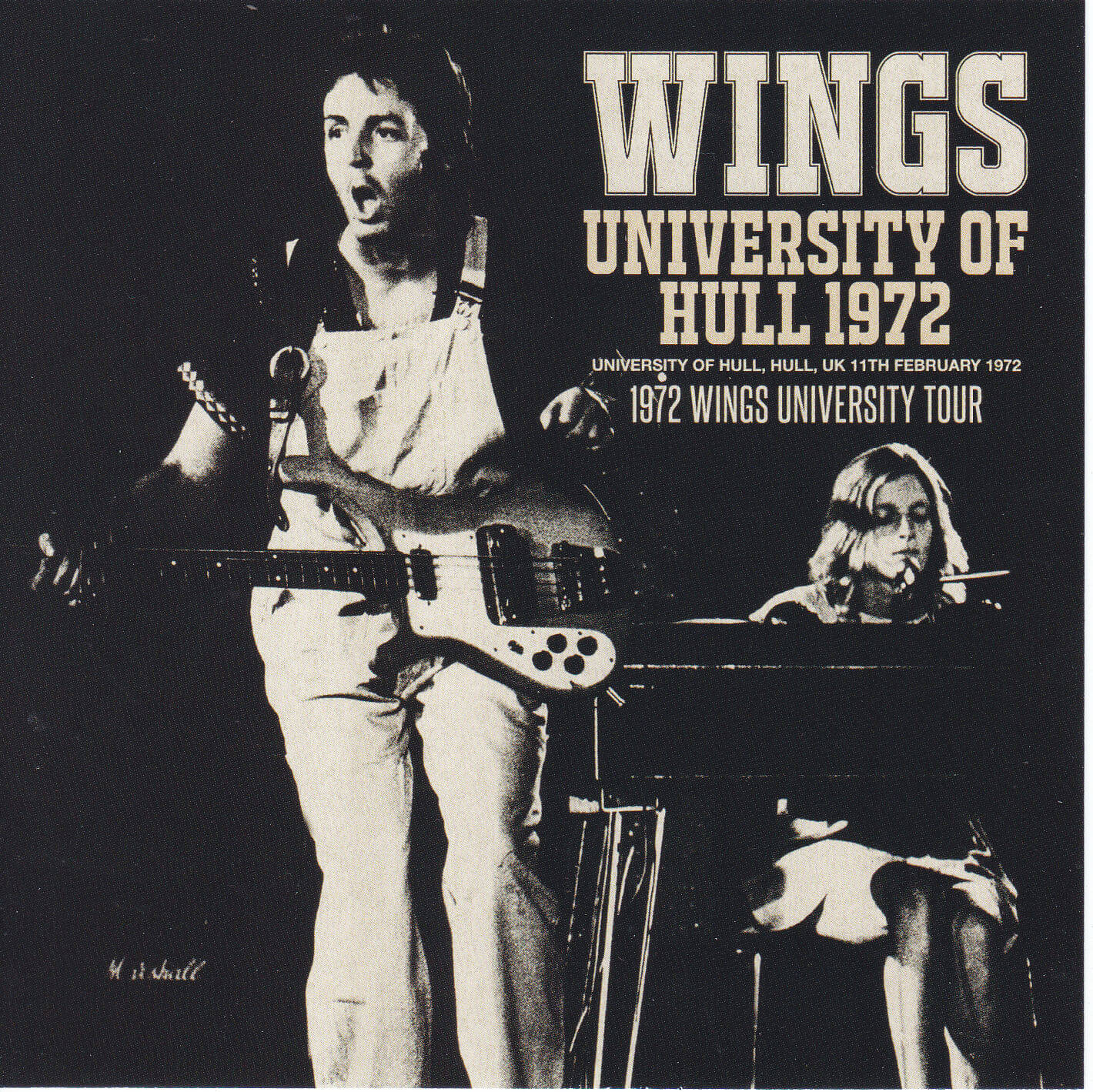 Paul Mccartney And Wings University Tour Wallpaper