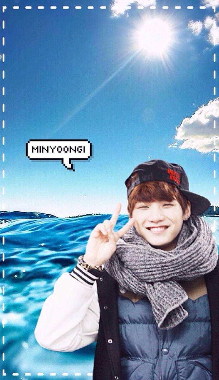 Peace Suga Bts Wallpaper