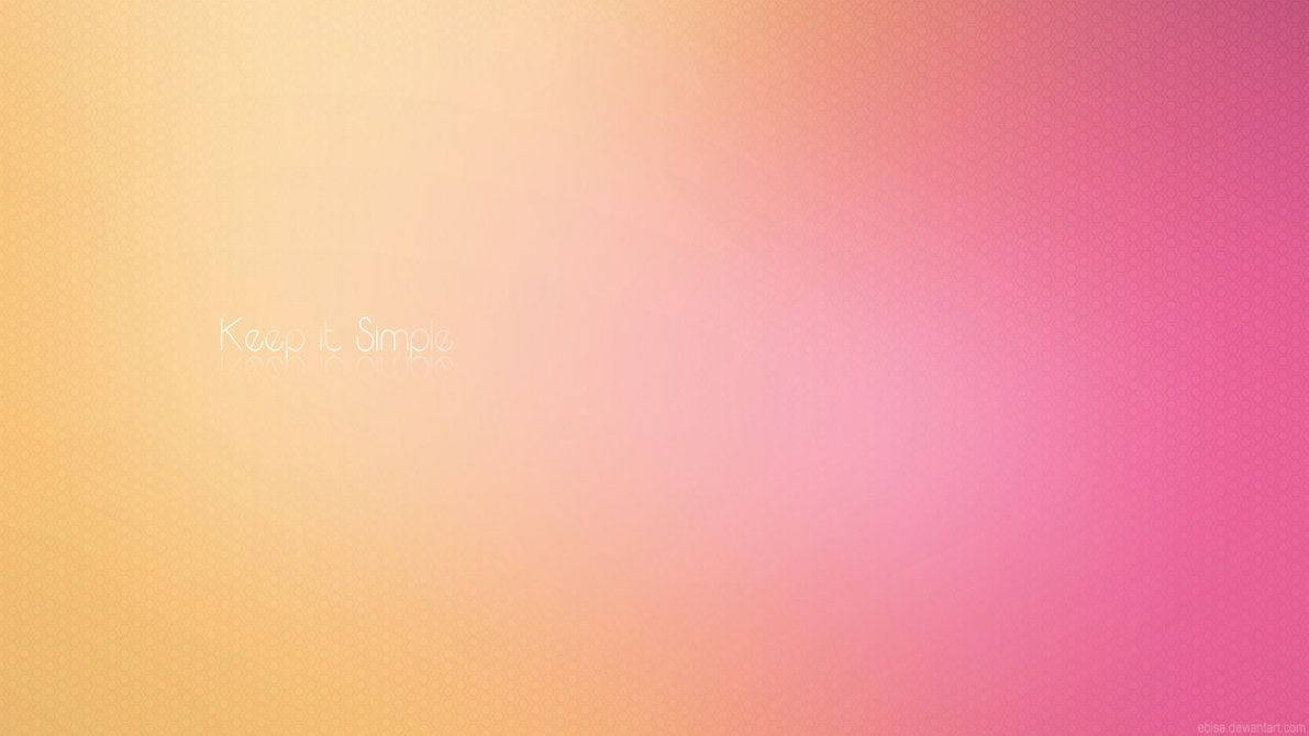 Peach Purple Gradient Wallpaper