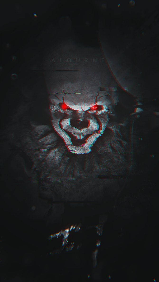 Pennywise From It Phone Wallpaper