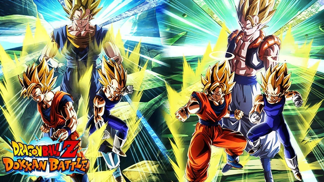 Perfectly Balanced Power - Gogeta And Vegito Wallpaper