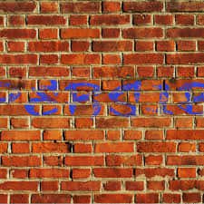 Persib Bandung Graffiti Brick Wall Wallpaper