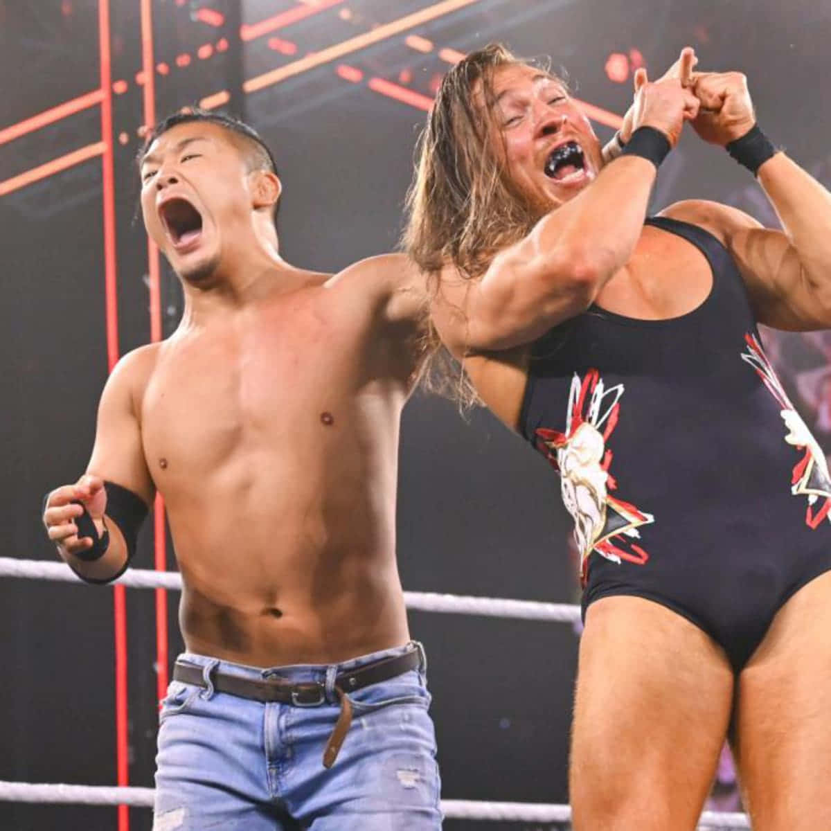 Pete Dunne Versus Kushida Wallpaper