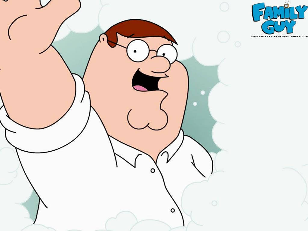 Peter Griffin Fat Face Waving Wallpaper