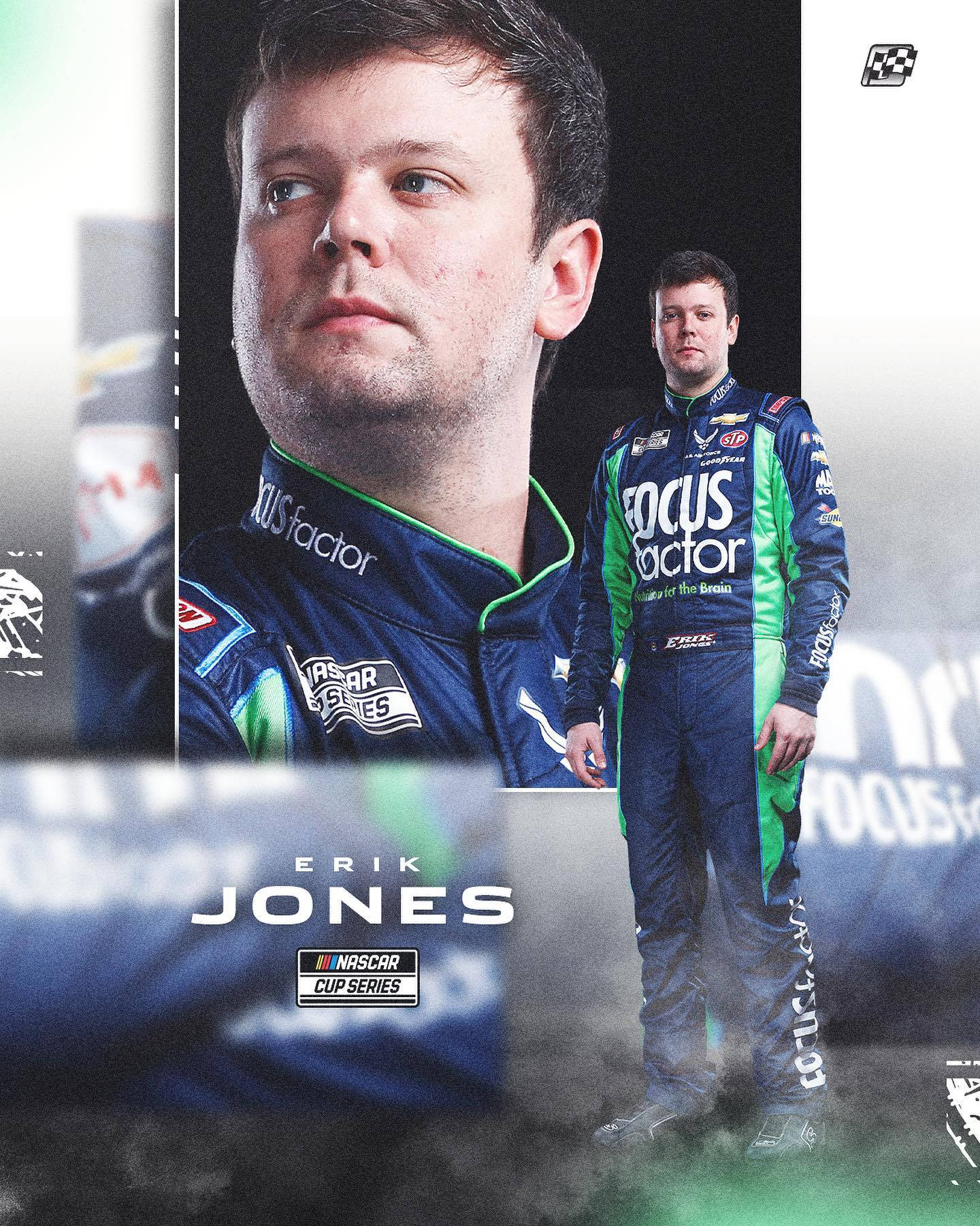 Photograph Of Erik Jones Wallpaper