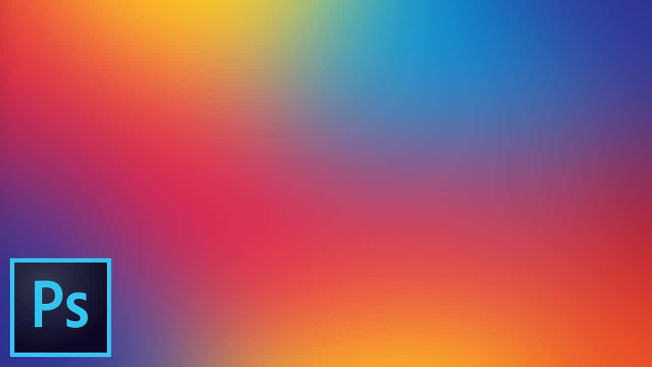 Photoshop Gradient Background Logo Wallpaper