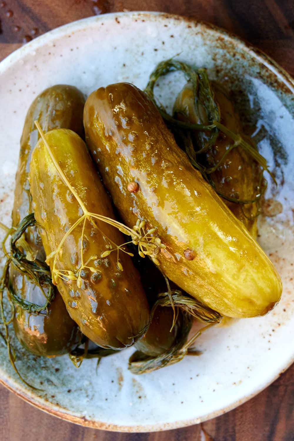 Pickles With Dill And Peppercorn Wallpaper