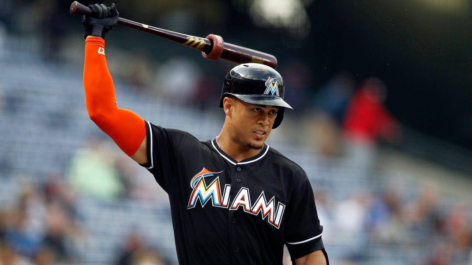 Picture Of Baseball Star Giancarlo Stanton Wallpaper