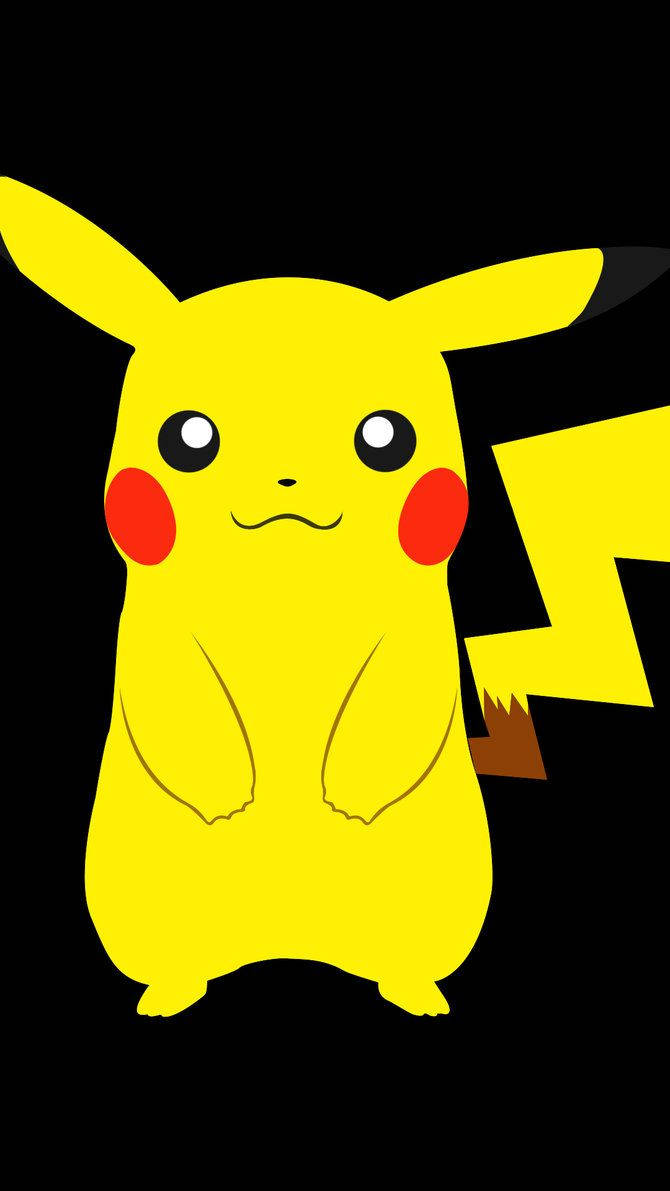 Pikachu Poses Amongst Storm Clouds Wallpaper