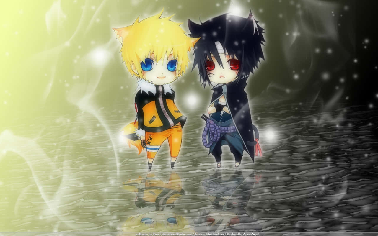 Pikachu & Sasuke, Best Friends! Wallpaper