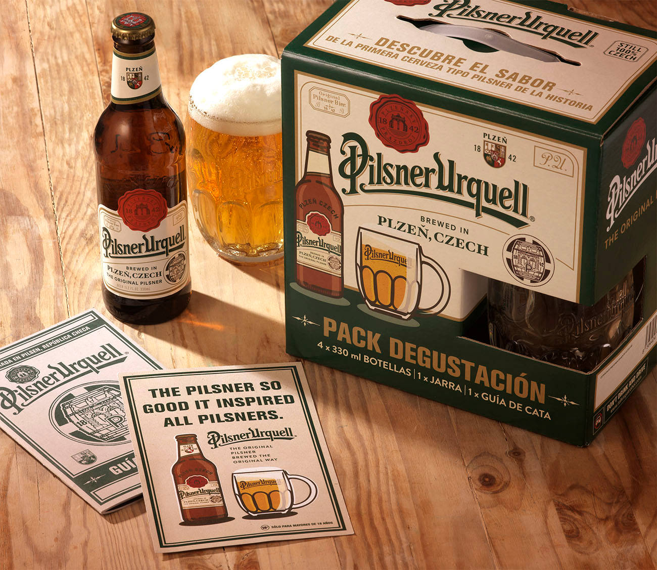 Pilsner Urquell Photo Advertisement Wallpaper