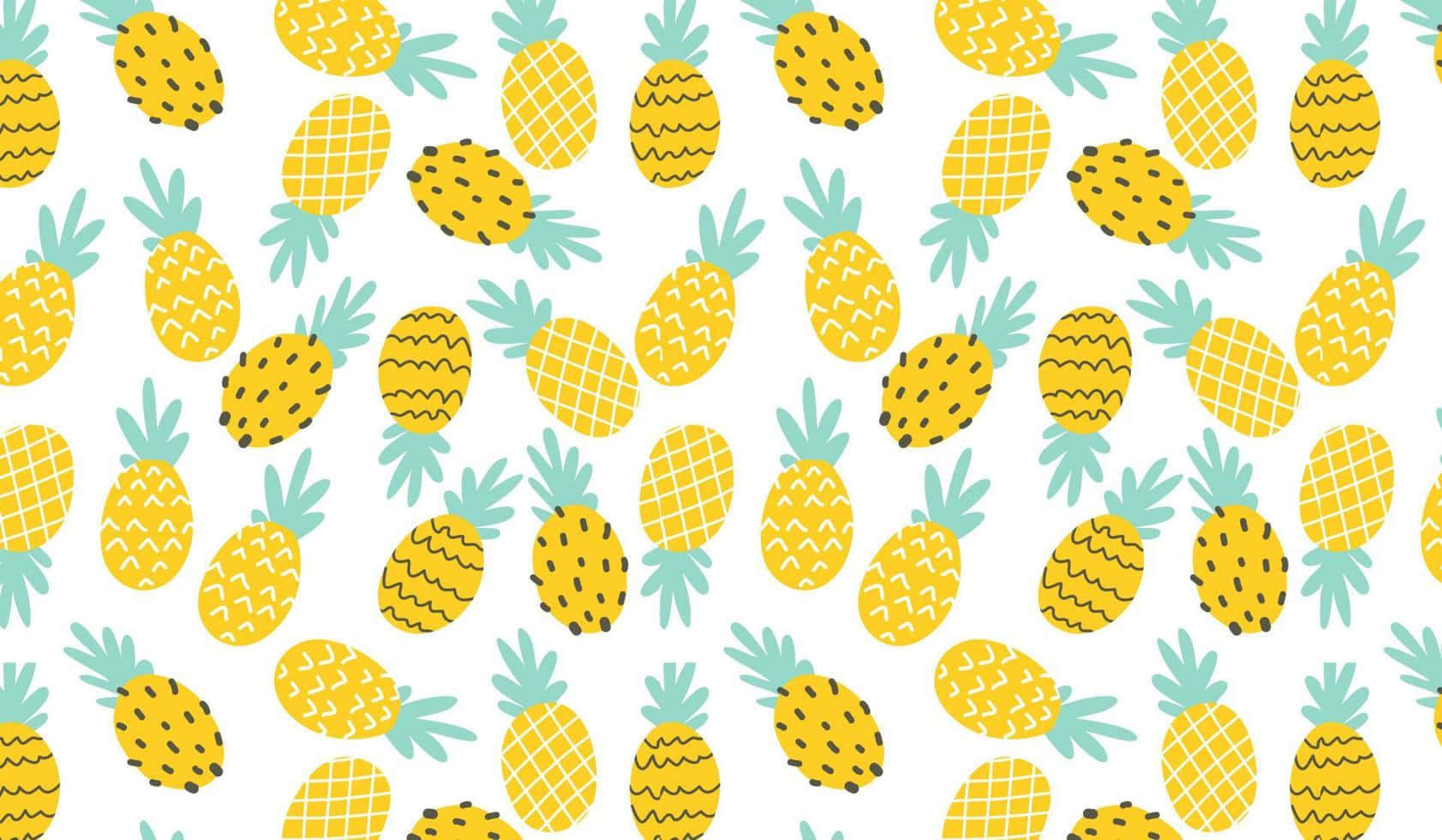 Pineapple Desktop 1683 X 980 Wallpaper