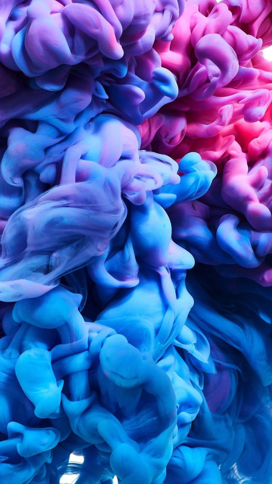 Pink And Blue Smoke Wallpaper