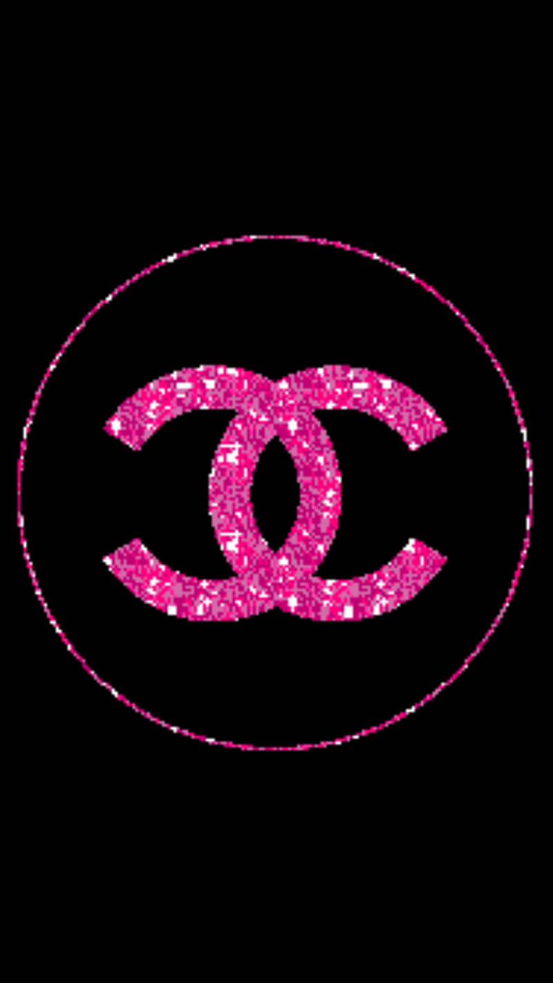 Pink Chanel Logo Wallpaper