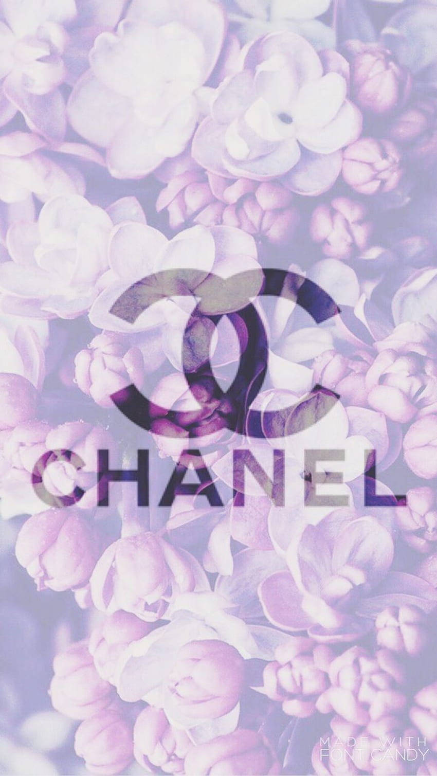 Pink Chanel Logo 850 X 1509 Wallpaper