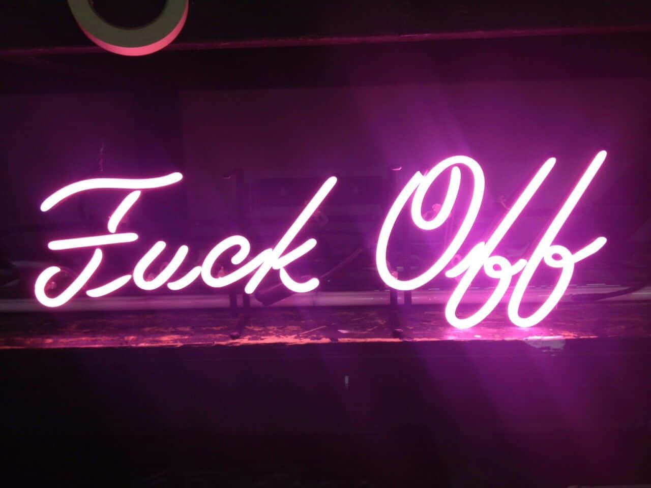 Pink Neon Lights Tumblr Laptop Wallpaper