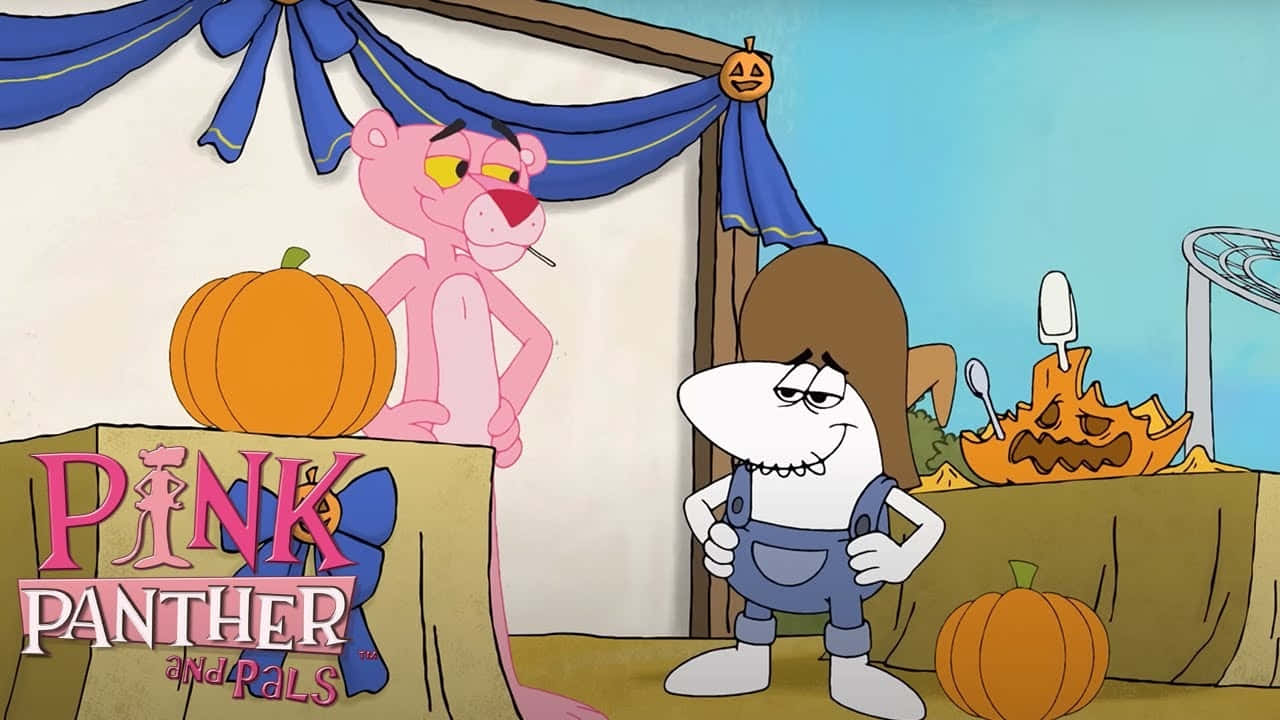 Pink Panther Halloween Episode Wallpaper