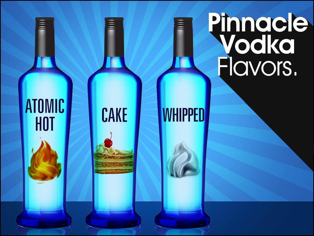 Pinnacle Vodka Flavors Atomic Hot Cake Whipped Wallpaper