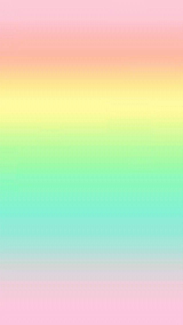 Plain Faded Rainbow Iphone Wallpaper