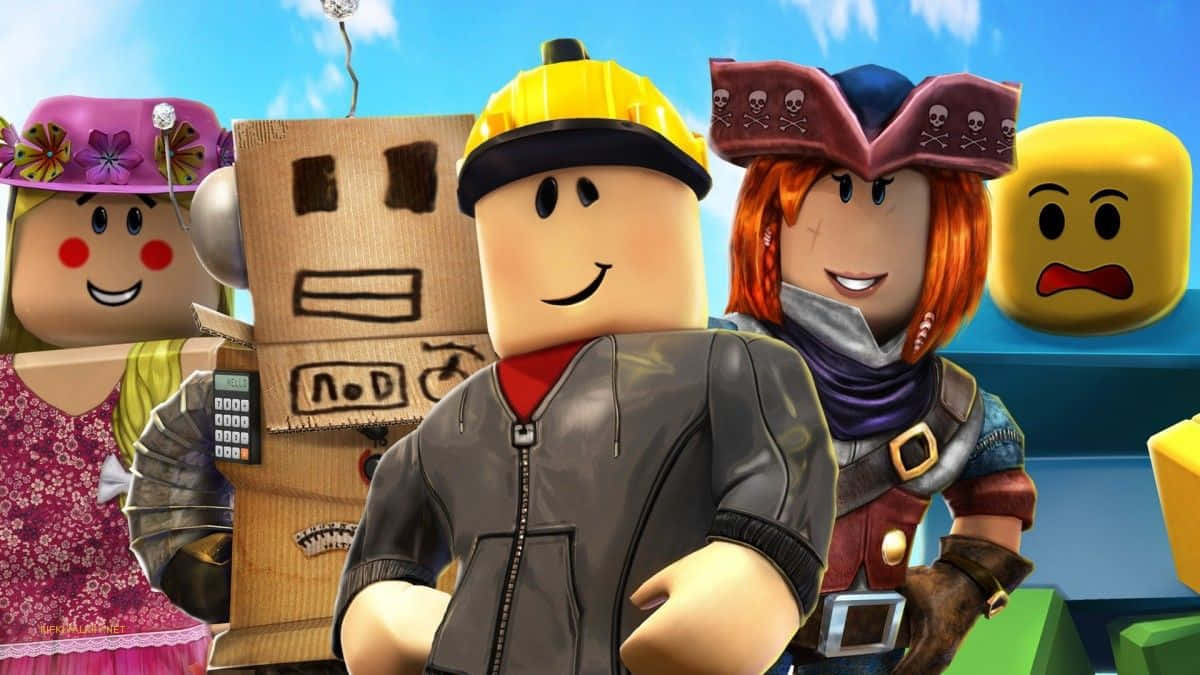 Play Roblox With Your Favorite Character Wallpaper