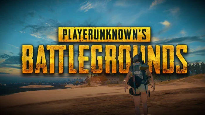 Player By Beach Pubg Banner Wallpaper