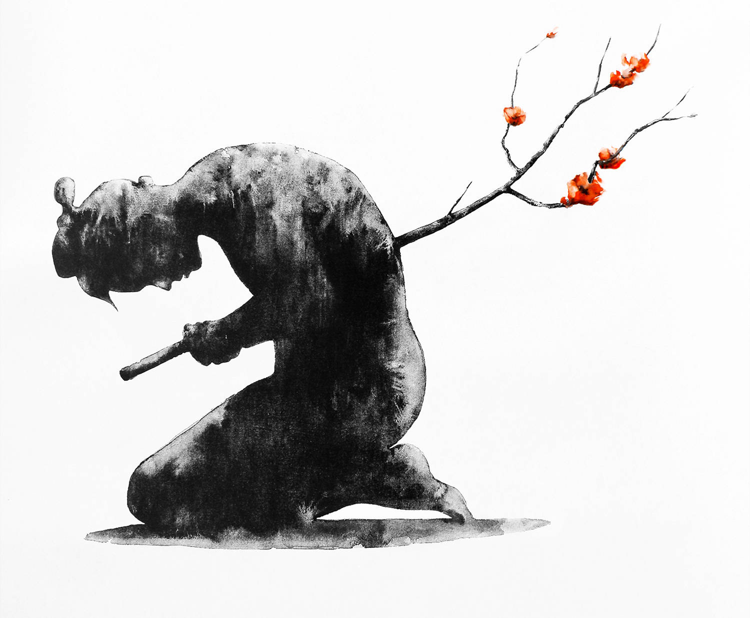 Poetic Seppuku Minimalist Wallpaper